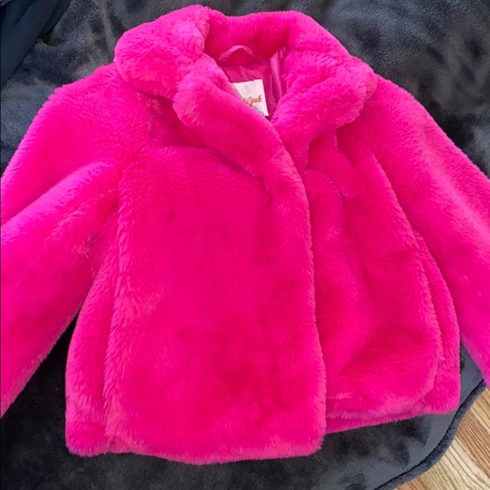 Faux fur jacket